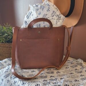 Portland leather Goods Mini Crossbody Tote